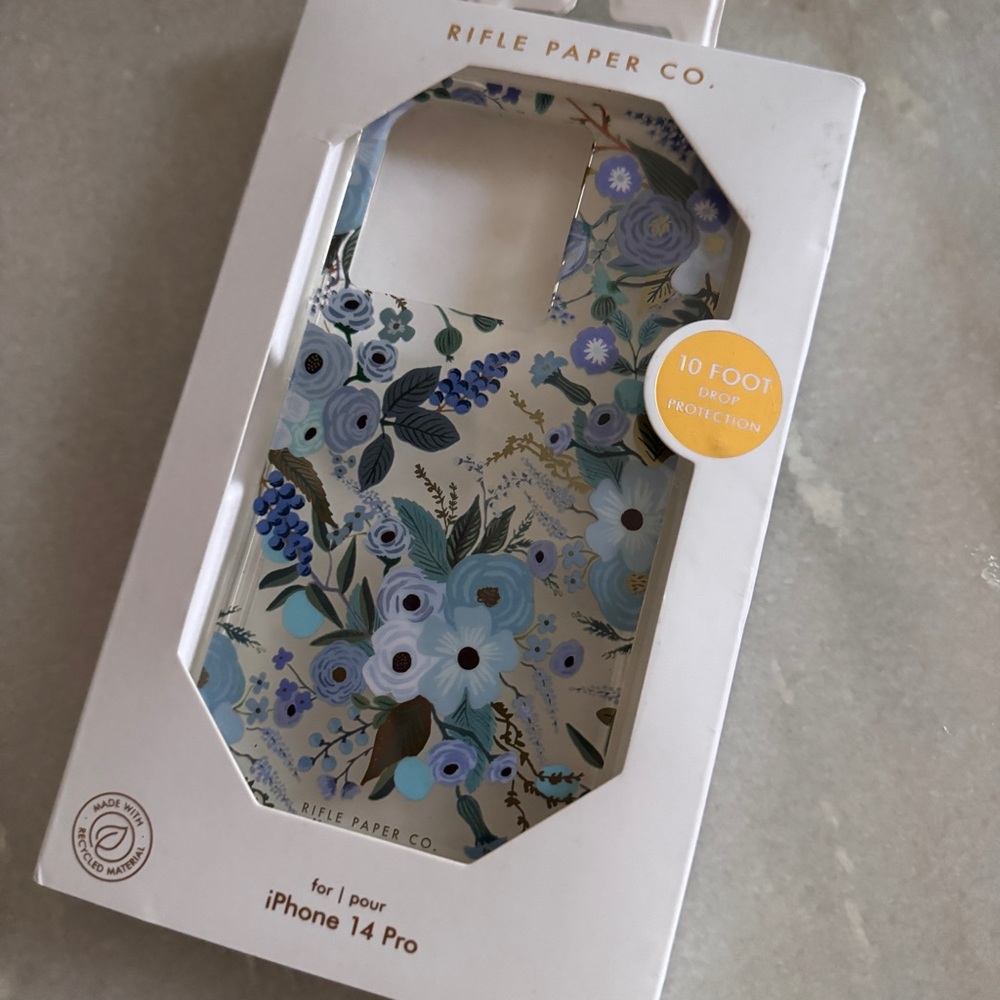 Rifle Paper Co Designer Case for Apple iPhone 14 Pro  - Garden Party - Picture 2 of 3